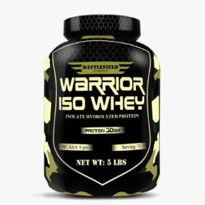 Battlefield Nutrition Warrior Iso Whey Protein 5Lbs