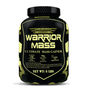 Battlefield Nutrition – Warrior Quality Mass Gainer (6Lbs) | 90g Protein | Gourmet Chocolate